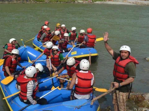 Rafting in Nepal