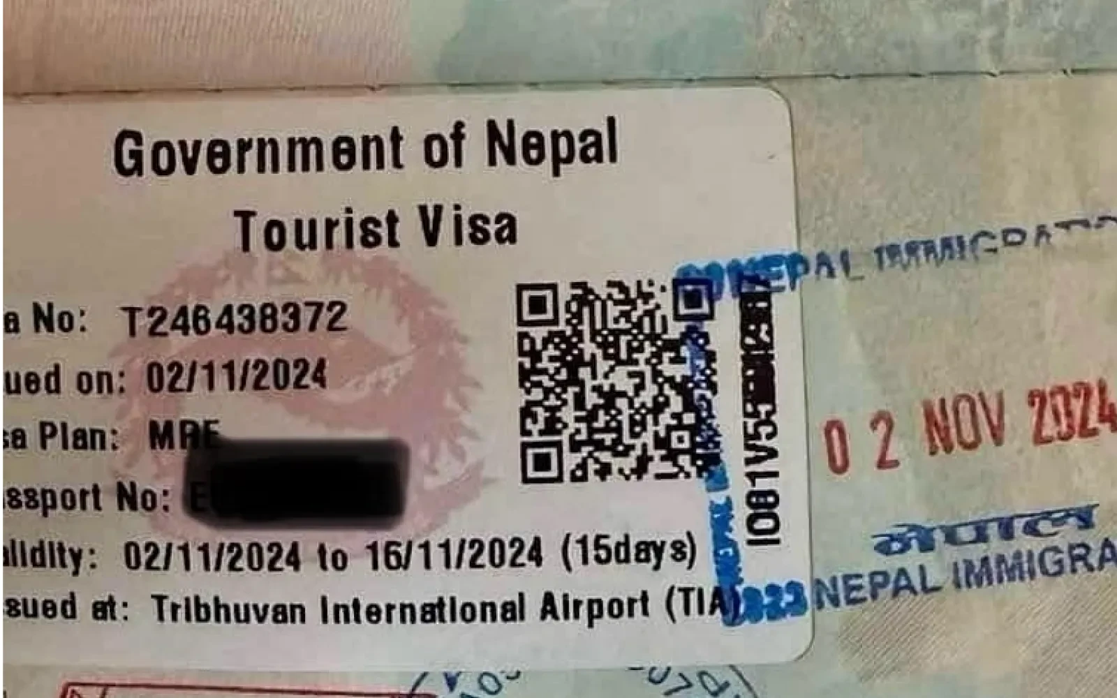 How to get a Tourist Visa in Nepal ?