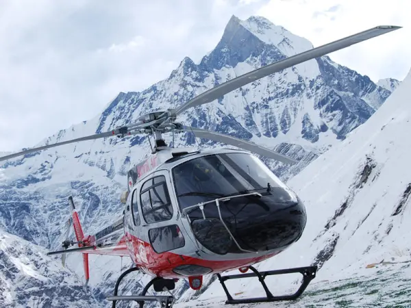 Everest Base Camp Helicopter Tour: A Luxury Scenic Flight Over the Himalayas