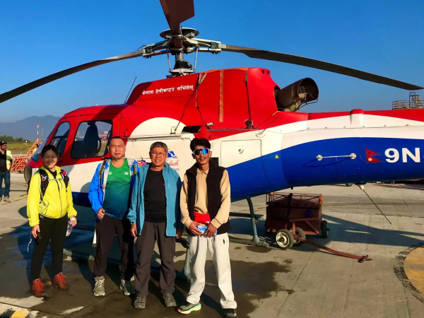 Luxury Everest Heli Tour & Breakfast at Everest View Hotel