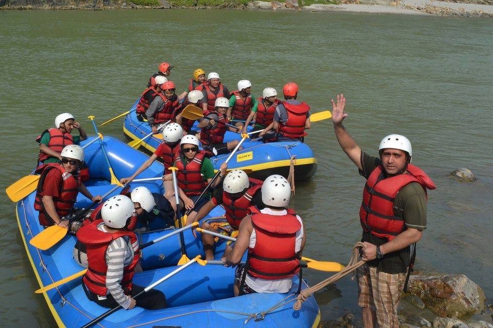 Rafting in Nepal