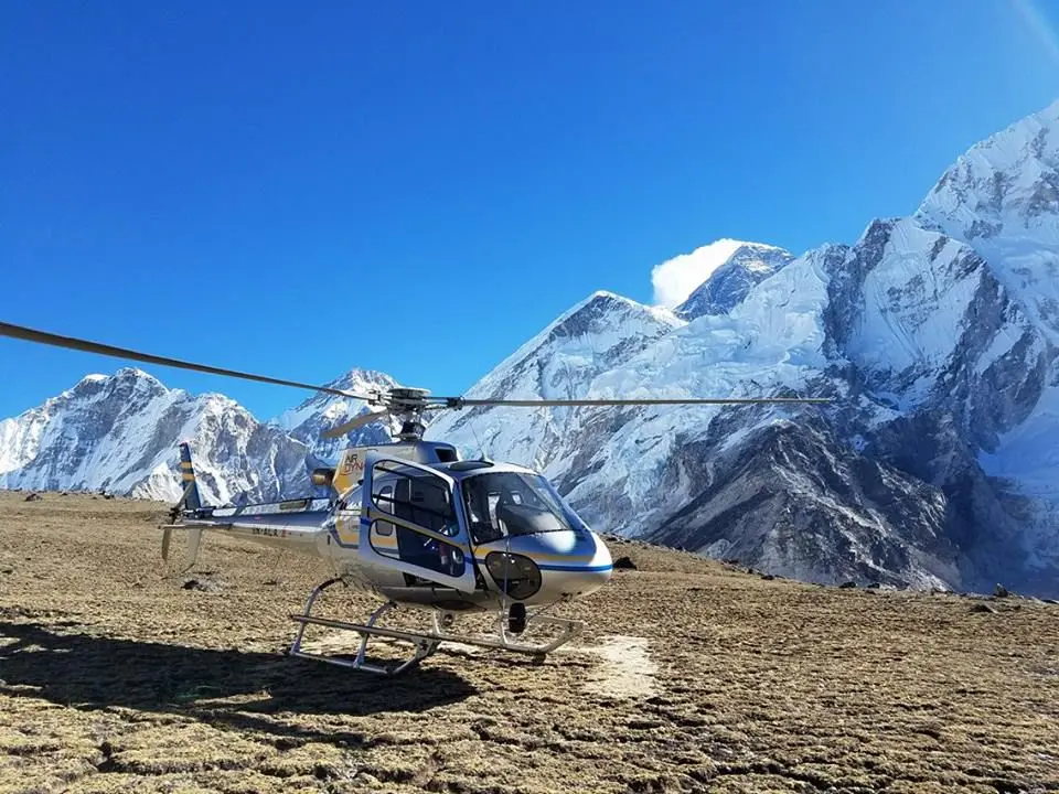 Everest Base Camp Helicopter Tour: A Luxury Scenic Flight Over the Himalayas